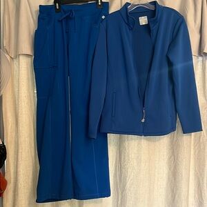 Blue Women's Activewear Set